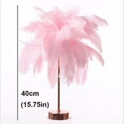 Goeco Télécommande Plume Lampe De Nuit USB / AA Batterie Puissance Créative Lumière Arbre Plume Mariage Maison Chambre -Lampe Soldes Boutique 36753993 5