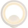 ASUPERMALL Applique Murale Ronde Vintage Appliques Murales Eclairage Led Applique Murale Luminaire Pour Couloir De Chevet Chambre Salon Couloir, Blanc Chaud