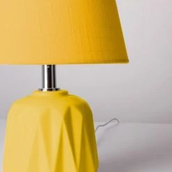 BARCELONA LED Lampe à Poser En Céramique "Rainbow" E14 | Jaune - Jaune -Lampe Soldes Boutique 38047972 3