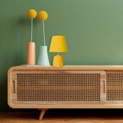 BARCELONA LED Lampe à Poser En Céramique "Rainbow" E14 | Jaune - Jaune -Lampe Soldes Boutique 38047972 5