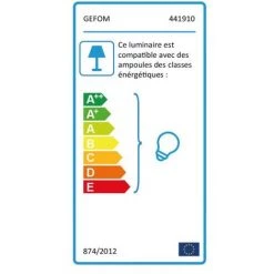 GEFOM Lampe De Bureau Articulée Noire - Métal 120 Mm Noire - Noire 7 GEFOM Lampe De Bureau Articulée Noire - Métal 120 Mm Noire - Noire -Lampe Soldes Boutique 38225442 4