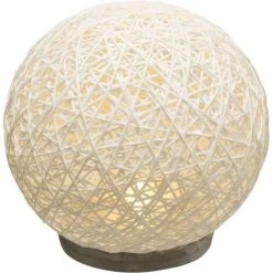 AUTRES Lampe LED Ciment - Blanc Chaud - 18,5 Cm