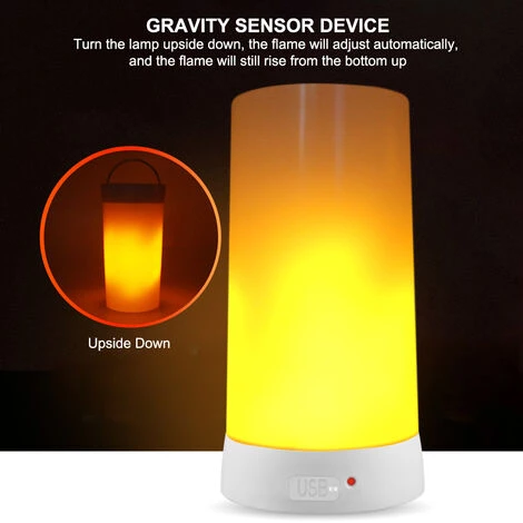 ASUPERMALL LEDFlamingLight Etanche Avec Minuterie A Distance Portable 3 Modes USB Rechargeable Effet Feu Lumiere Decoration Interieure Et Exterieure Lampe Suspendue Pour Home Party Camping Bar (Modele Telecommande), Blanc, 2 4 ASUPERMALL LEDFlamingLight Etanche Avec Minuterie A Distance Portable 3 Modes USB Rechargeable Effet Feu Lumiere Decoration Interieure Et Exterieure Lampe Suspendue Pour Home Party Camping Bar (Modele Telecommande), Blanc, 2 – Image 4