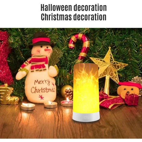 ASUPERMALL LEDFlamingLight Etanche Avec Minuterie A Distance Portable 3 Modes USB Rechargeable Effet Feu Lumiere Decoration Interieure Et Exterieure Lampe Suspendue Pour Home Party Camping Bar (Modele Telecommande), Blanc, 2 5 ASUPERMALL LEDFlamingLight Etanche Avec Minuterie A Distance Portable 3 Modes USB Rechargeable Effet Feu Lumiere Decoration Interieure Et Exterieure Lampe Suspendue Pour Home Party Camping Bar (Modele Telecommande), Blanc, 2 – Image 5