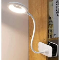 BETTERLIFE Lampe De Lecture LED, 3 Couleurs Et 3 Luminosités Tactiles, Lampe De Chevet à Intensité Variable, Sans Fil, Lampe De Lecture LED à Clipser Sur Le Lit Pour Chambre D'enfant, Table De Chevet -Lampe Soldes Boutique 40135092 3
