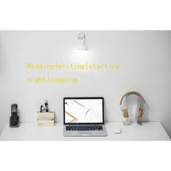 DONTODENT Lampe De Lecture étudiante, Petite Lampe D'accompagnement Blanche, Lampe De Table, Lampe De Nuit Rechargeable, Lampe De Camping Lampe Extérieure Créative -Lampe Soldes Boutique 40150442 3