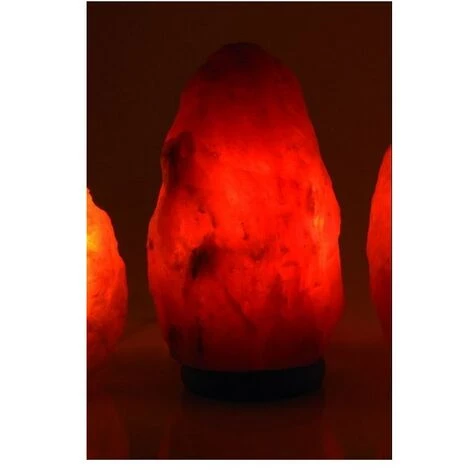 BIOELEMENTS LAMPE CRISTAL DE SEL 1-2 Kg Avec Socle En Bois 2 BIOELEMENTS LAMPE CRISTAL DE SEL 1-2 Kg Avec Socle En Bois – Image 2