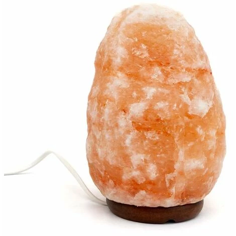 BIOELEMENTS LAMPE CRISTAL DE SEL 3-4 Kg Avec Socle En Bois 1 BIOELEMENTS LAMPE CRISTAL DE SEL 3-4 Kg Avec Socle En Bois