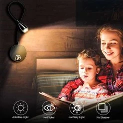 ALMI Lampe Chevet Murale 2 Lumières Applique Liseuse LED Col De Cygne Lumière 3W, 3000K Blanc Chaud Lampe De Lecture -Lampe Soldes Boutique 41422972 5