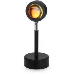 ASUPERMALL Led Sunset Projecteur Home Night Light Usb Table Table Lampe Mur Mur Light Photographie Lumiere Live Broadcast Fond, Sunny -Lampe Soldes Boutique 42257026 5