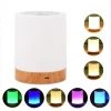 HIASDFLS Lampe De Chevet À Led, Lampe De Table D'Ambiance À Intensité Variable Pour Salon De Chambre À Coucher, Veilleuse Portable 5 Couleurs Avec Lumière Blanche Chaude 2900-3200K Et Cadeaux Changeants De Couleur Pour Enfants/Adultes
