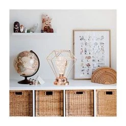 BARES Iron Bulb Night Light , Lampe De Chevet Nordique De Lampe De Nuit De Lampe De Chevet De Fer Avec L'éclairage Décoratif à Piles Pour La Chambre, Le Salon, Le Bar, L'hôtel (Or Rose) 7 BARES Iron Bulb Night Light , Lampe De Chevet Nordique De Lampe De Nuit De Lampe De Chevet De Fer Avec L'éclairage Décoratif à Piles Pour La Chambre, Le Salon, Le Bar, L'hôtel (Or Rose) -Lampe Soldes Boutique 44399902 3