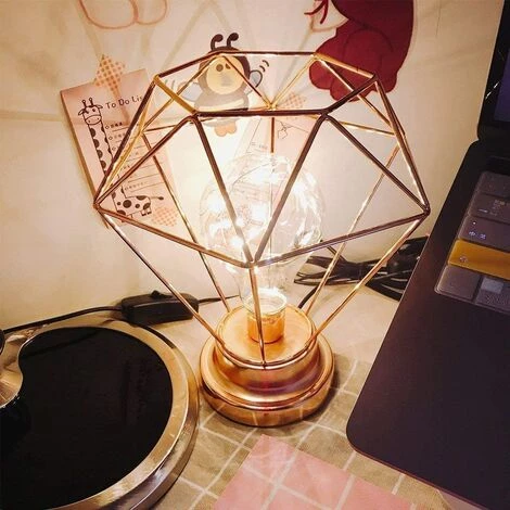 BARES Iron Bulb Night Light , Lampe De Chevet Nordique De Lampe De Nuit De Lampe De Chevet De Fer Avec L'éclairage Décoratif à Piles Pour La Chambre, Le Salon, Le Bar, L'hôtel (Or Rose) 4 BARES Iron Bulb Night Light , Lampe De Chevet Nordique De Lampe De Nuit De Lampe De Chevet De Fer Avec L'éclairage Décoratif à Piles Pour La Chambre, Le Salon, Le Bar, L'hôtel (Or Rose) – Image 4