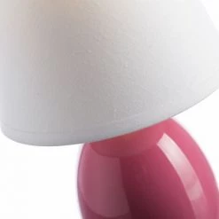 LOLAHOME Lampe De Chevet Moderne En Céramique Rose 15x24cm 7 LOLAHOME Lampe De Chevet Moderne En Céramique Rose 15x24cm -Lampe Soldes Boutique 44933963 4