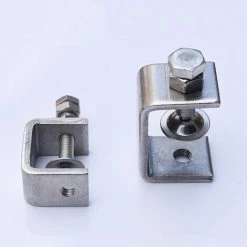 Serre-Joints C, 4 Pièces Pince Robuste Acier Inoxydable, Pince C Robuste, Pince Fixation Travail Bois, Pour Travail Bois Bricolage, Soudage, L'Ébénisterie, Couleur Argent GrooFoo 8 Serre-Joints C, 4 Pièces Pince Robuste Acier Inoxydable, Pince C Robuste, Pince Fixation Travail Bois, Pour Travail Bois Bricolage, Soudage, L'Ébénisterie, Couleur Argent GrooFoo -Lampe Soldes Boutique 45092748 4