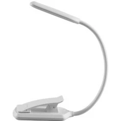 Lampe De Lecture Macaron, Cocoda 7 LED Liseuse Lampe Clip Rechargeable, 360° Cou Flexible, 3 Température De Couleur & 3 Niveaux De Luminosité, Interrupteur Tactile, Mini Veilleuse Pour Nuit, EReaders, Voyage Blanche -Lampe Soldes Boutique 45800380 4