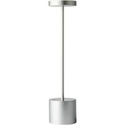 HIASDFLS Lampe De Table Sans Fil À Led, Petite Lampe De Bureau En Métal Rechargeable, 2 Niveaux De Gradation, Hôtel Moderne Restaurant Chambre À Coucher