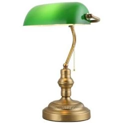 BARCELONA LED Lampe De Banquier Ancienne | Vert -Lampe Soldes Boutique 46343609 5