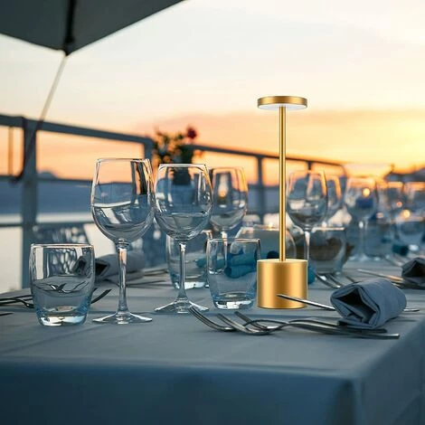 TINOR Lampe De Table Moderne Rechargeable Sans Fil USB LED Lampe De Bureau Dimm Lampe De Lecture En Alliage D'aluminium Lampe De Chevet Pour Chambre à Coucher, Bureau, Salle à Manger 5 TINOR Lampe De Table Moderne Rechargeable Sans Fil USB LED Lampe De Bureau Dimm Lampe De Lecture En Alliage D'aluminium Lampe De Chevet Pour Chambre à Coucher, Bureau, Salle à Manger – Image 5