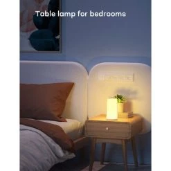 Teckin Lampe De Table DL31 Lampe De Chevet LED RVB à Changement Multicolore Sensible Au Toucher, Lampe Tactile Avec Lumières Blanches Chaudes Dimmables Pour Chambres Et Salons, Veilleuses Pour Chambre D'enfants, Cadeau Pour La Famille -Lampe Soldes Boutique 46794184 3