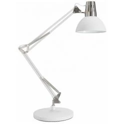 ALUMINOR Lampe De Bureau Led Calypsa Blanche - Blanc