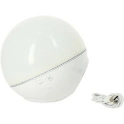 XANLITE - Sphère LED SONOLUX - Blanc Et Multicolore - Haut Parleur Bluetooth - BO150SPR