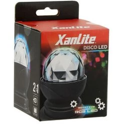 XANLITE - Lampe à Poser Effet Disco, LED Multicolores ,tête Rotative - LADRVB 9 XANLITE - Lampe à Poser Effet Disco, LED Multicolores ,tête Rotative - LADRVB -Lampe Soldes Boutique 47378377 5