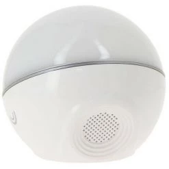 XANLITE - Mini Sphère Sonolux - Blanc Et Multicolor - Haut Parleur Bluetooth - BO100SPR