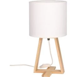 FORLIGHT LAMPE DE CHEVET IP20 NUTS E27 40 W BLANCHE - Blanc