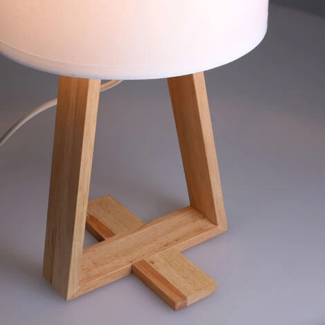 FORLIGHT LAMPE DE CHEVET IP20 NUTS E27 40 W BLANCHE - Blanc 3 FORLIGHT LAMPE DE CHEVET IP20 NUTS E27 40 W BLANCHE - Blanc – Image 3