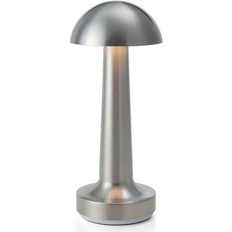 DEVENIRRICHE Lampe De Table Sans Fil Lampe De Bureau Rechargeable Portable Avec Interrupteur De Gradation Tactile Pour Lampe De Chevet De Chambre À Coucher, Bars, Lecture, Travail, Étude,Argent 1 DEVENIRRICHE Lampe De Table Sans Fil Lampe De Bureau Rechargeable Portable Avec Interrupteur De Gradation Tactile Pour Lampe De Chevet De Chambre À Coucher, Bars, Lecture, Travail, Étude,Argent
