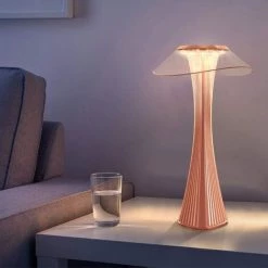 READCLY Lampe De Table LED Tactile Dimmable Avec Batterie Lampe De Chevet Éclairage Intérieur Et Extérieur Lampe De Table Portable Charge Avec USB Night Light Mood Light Lampe De Lecture Pour Restaurant Hôtel