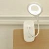 VERSAILLESFR Lampe De Pince Lecture Rechargeable 20 LED Lampe De Bureau Luminosité Lampe Clip Flexible Pour Bloquer Pour Lire Des Livres, Bureau, Enfant, Chevet，-Versailles