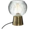 Lampe Transparente "laye" En Verre H19 D'atmosphera - Transparent