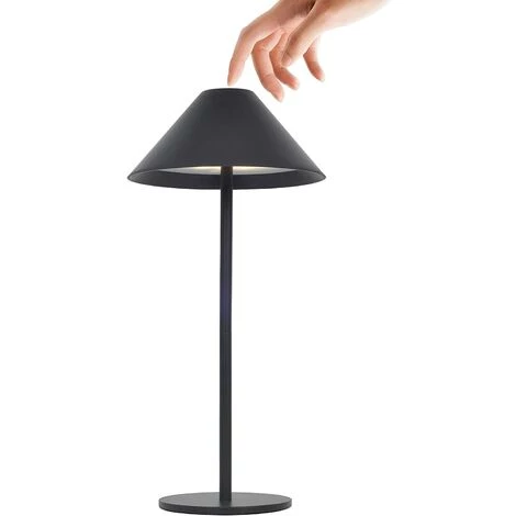 GREADEN Lampe De Table LED,Bureau De Contrôle Tactile 4000mAh 3000k Rechargeable IP54 Étanche USB , Lampe De Chevet Éclairage Pour Intérieur & Extérieur (Noir) - Noir 1 GREADEN Lampe De Table LED,Bureau De Contrôle Tactile 4000mAh 3000k Rechargeable IP54 Étanche USB , Lampe De Chevet Éclairage Pour Intérieur & Extérieur (Noir) - Noir
