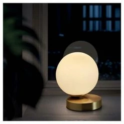 MILLUMINE Lampe De Chevet Tactile Roxanne En Verre Et Laiton Mat - Doré 7 MILLUMINE Lampe De Chevet Tactile Roxanne En Verre Et Laiton Mat - Doré -Lampe Soldes Boutique 49695910 3