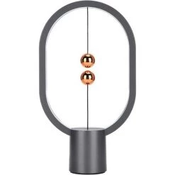 SUPERMARKET Balance Lamp, Touch Dimmer Balance Magnetic Lamps Lampe De Table LED, 24.8 * 14 * 5.5CM, Lampe De Bureau LED Pour Chambre, Maison, Bureau,Superma