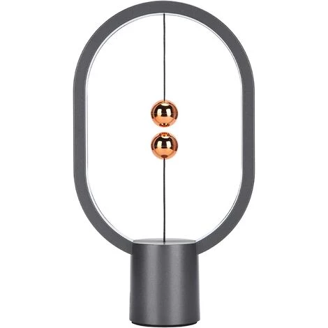SUPERMARKET Balance Lamp, Touch Dimmer Balance Magnetic Lamps Lampe De Table LED, 24.8 * 14 * 5.5CM, Lampe De Bureau LED Pour Chambre, Maison, Bureau,Superma 1 SUPERMARKET Balance Lamp, Touch Dimmer Balance Magnetic Lamps Lampe De Table LED, 24.8 * 14 * 5.5CM, Lampe De Bureau LED Pour Chambre, Maison, Bureau,Superma