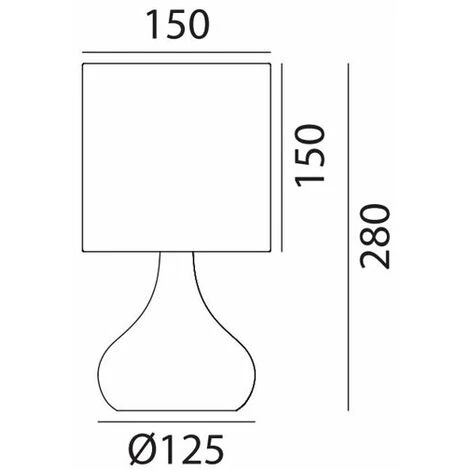 MILLUMINE 2 Lampes De Chevet Tactile IDA En Chrome Mat Et Abat-jour Blanc - Argent 4 MILLUMINE 2 Lampes De Chevet Tactile IDA En Chrome Mat Et Abat-jour Blanc - Argent – Image 4