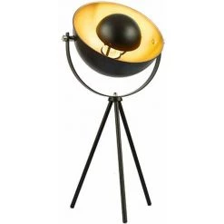 NOVA Lampe De Lecture Pour Salle De Séjour Studio Lounge Swivel Vintage Black Abat-jour