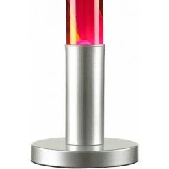 LICHT-ERLEBNISSE Lampe à Lave XXL ALAN H:76 Cm Au Design Rétro Cire Rouge Liquide Orange E14 Lampe Sur Pied Vintage - Rouge, Orange, Argent -Lampe Soldes Boutique 52555482 3