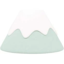 ELLE Lampe De Montagne De Neige Led Veilleuse En Silicone Tactile Avec Lampe -Vert Menthe