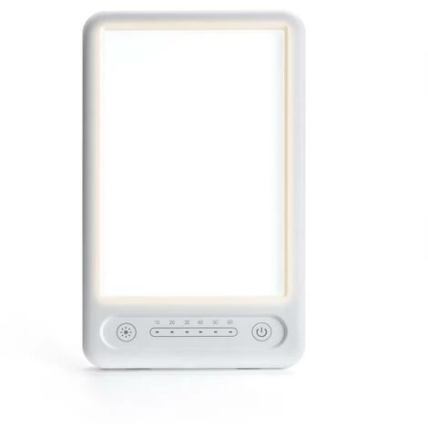 ZHUOXUAN Lampe De Luminothérapie,10000Lux Lampe à Lumière Du Jour Réglable Lumière De Simulation De La Lumière Du Jour Avec Support Réglable Multi-angle 4 ZHUOXUAN Lampe De Luminothérapie,10000Lux Lampe à Lumière Du Jour Réglable Lumière De Simulation De La Lumière Du Jour Avec Support Réglable Multi-angle – Image 4