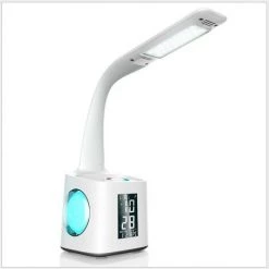 ZHUOXUAN Lampe De Bureau LED Eye-Caring Lampe De Table D'étude Port De Charge USB Lumière De L'atmosphère Nocturne Avec Porte Stylo/Écran Heure/Calendrier 9 ZHUOXUAN Lampe De Bureau LED Eye-Caring Lampe De Table D'étude Port De Charge USB Lumière De L'atmosphère Nocturne Avec Porte Stylo/Écran Heure/Calendrier -Lampe Soldes Boutique 52571530 5