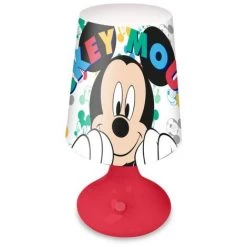 KIDSLICENCING Lampe De Chevet - Disney Mickey - 18cm - Rose