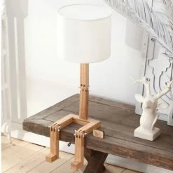 BARCELONA LED Lampe De Table "Yoki" | Blanc - Blanc -Lampe Soldes Boutique 52858358 4
