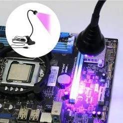 DECKON Lampe Uv à Ultraviolets Led, Mini Lampe De Bureau, Sèche-ongles Gel à Faire Soi-même, Nail Art Pour L'argent, Détecteur Médical Lampe Uv Pose Americaine Lampe Uv Led Ongle Nail Art Lampe Uv Led Mini Lampe Uv -Lampe Soldes Boutique 52930794 3