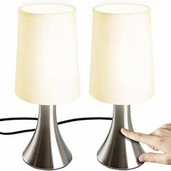 NOVA 2 Touch Control Cylindre Lampes Touchez Le Contrôle Avec 3 Niveaux De Lumière