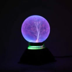 ALMI Lampe Boule De Plasma Lumière Plasma Magique 5 Pouces Lampe Globe Statique Lumière Bleue électrostatique Tactile -Lampe Soldes Boutique 53770757 4