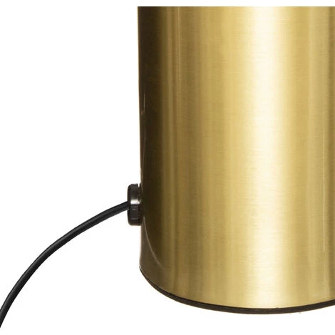 HOMEMAISON Lampe Socle En Métal Or D. 9 X H. 10,5 Cm - Or 2 HOMEMAISON Lampe Socle En Métal Or D. 9 X H. 10,5 Cm - Or – Image 2